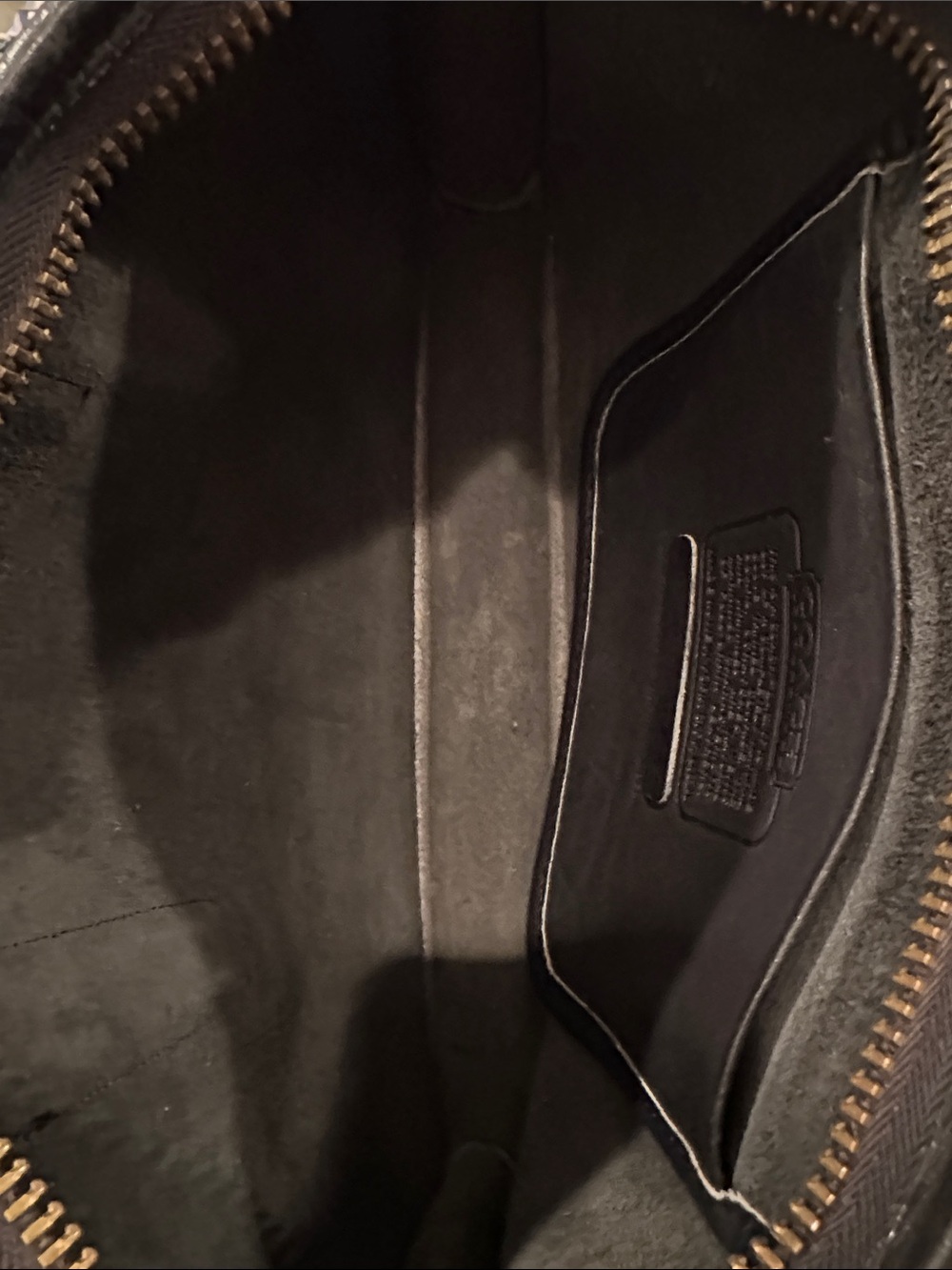 Coach Vintage Black Leather Slim Satchel - Picture 8 of 13